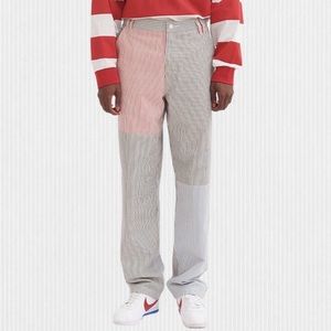 Lazy Oaf Hickory Stripe Straight Leg Pants Size 36